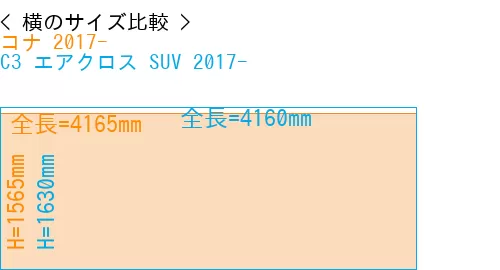 #コナ 2017- + C3 エアクロス SUV 2017-